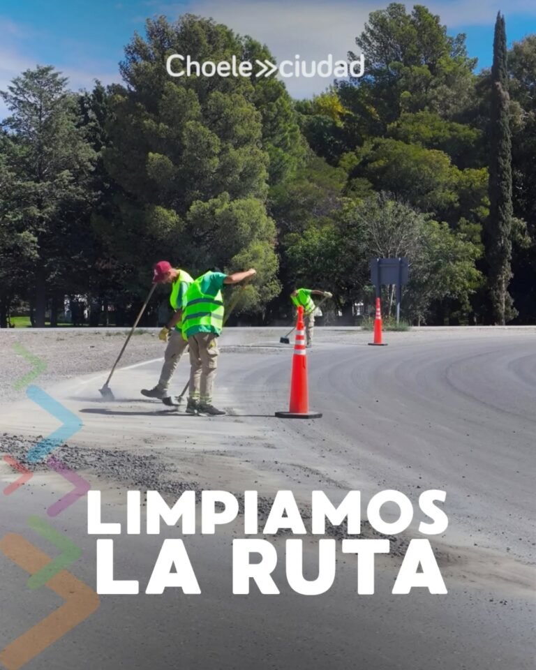 Limpiamos la ruta!…
