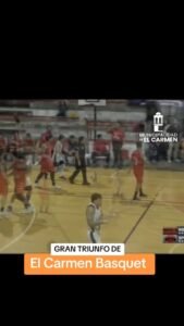 Gran triunfo de El Carmen basquet!!!