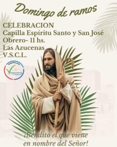 CELEBRACION Domingo de ramos…