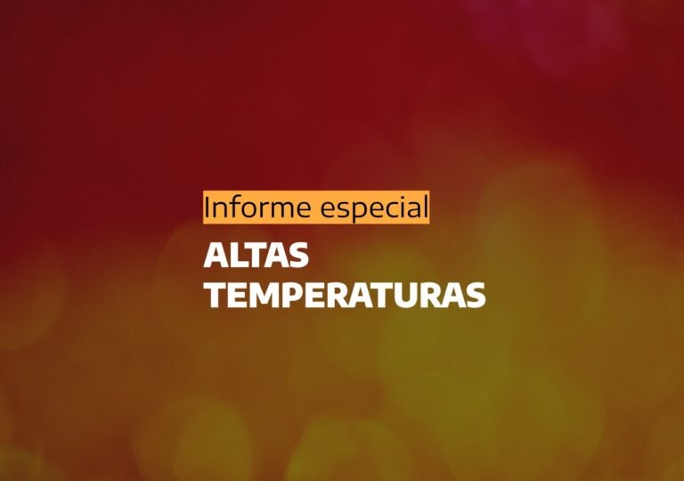 Se viene un período de calor intenso en gran parte del país por el avance de un frente cálido desde el norte….