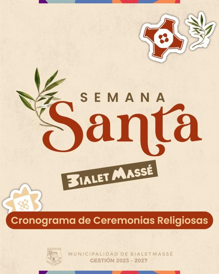 Semana Santa en Bialet Massé…