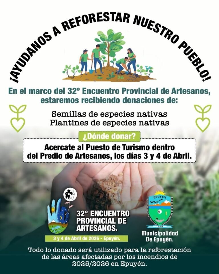 AYUDANOS A REFORESTAR NUESTRO PUEBLO!…
