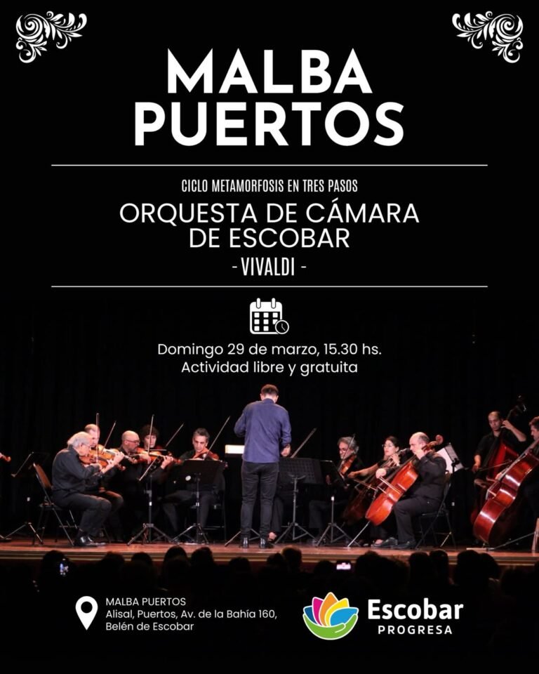 ORQUESTA EN EL MALBA DE ESCOBAR…