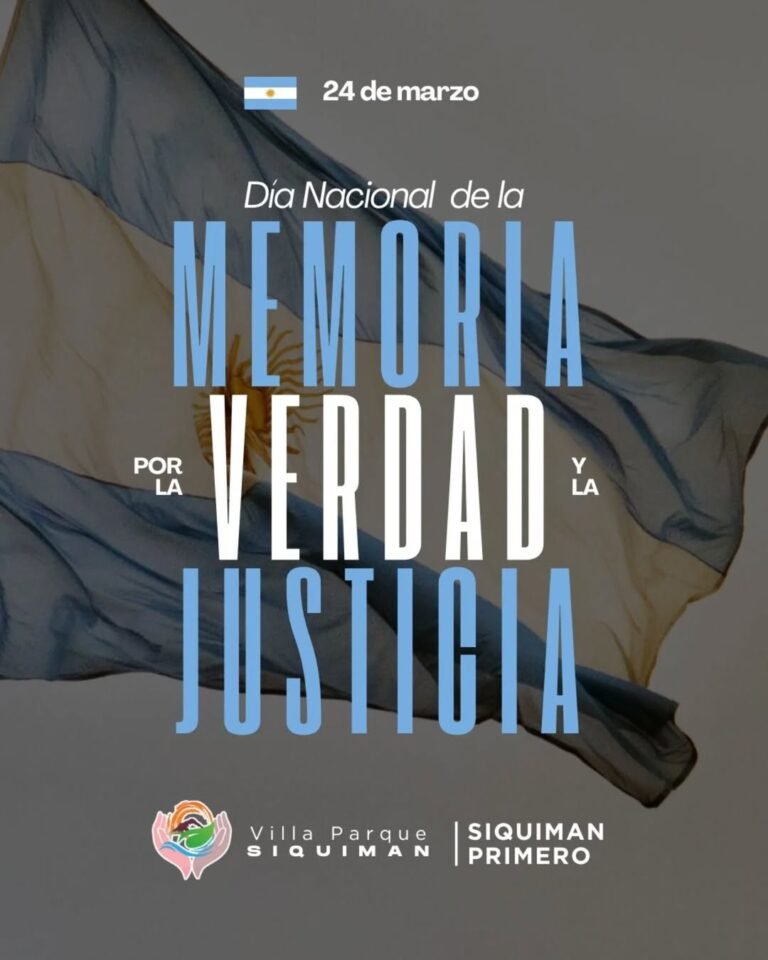 En el Día Nacional de la Memoria por la Verdad y la Justicia recordamos a las víctimas de la última dictadura militar en nuestro país….