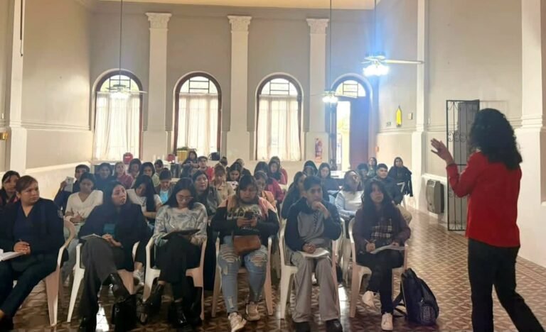 Comenzamos la capacitación en Ley Micaela en El Carmen…