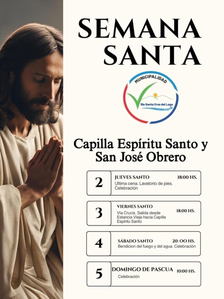 Semana Santa en Villa Santa Cruz del Lago…