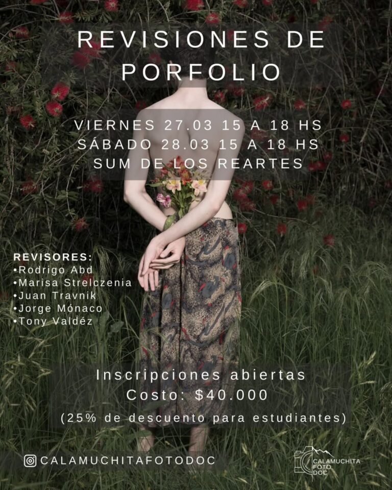 Revisiones de Portfolio – Calamuchita FotoDoc…