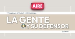 ¡NUEVO PROGRAMA DE #LAGENTEYSUDEFENSOR!…