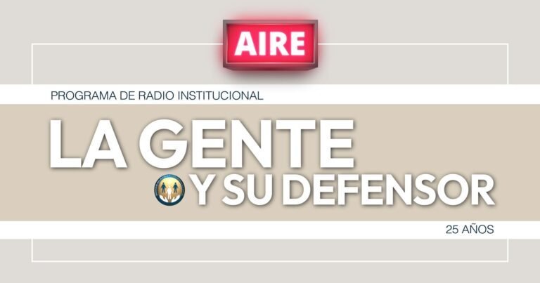 ¡NUEVO PROGRAMA DE #LAGENTEYSUDEFENSOR!…