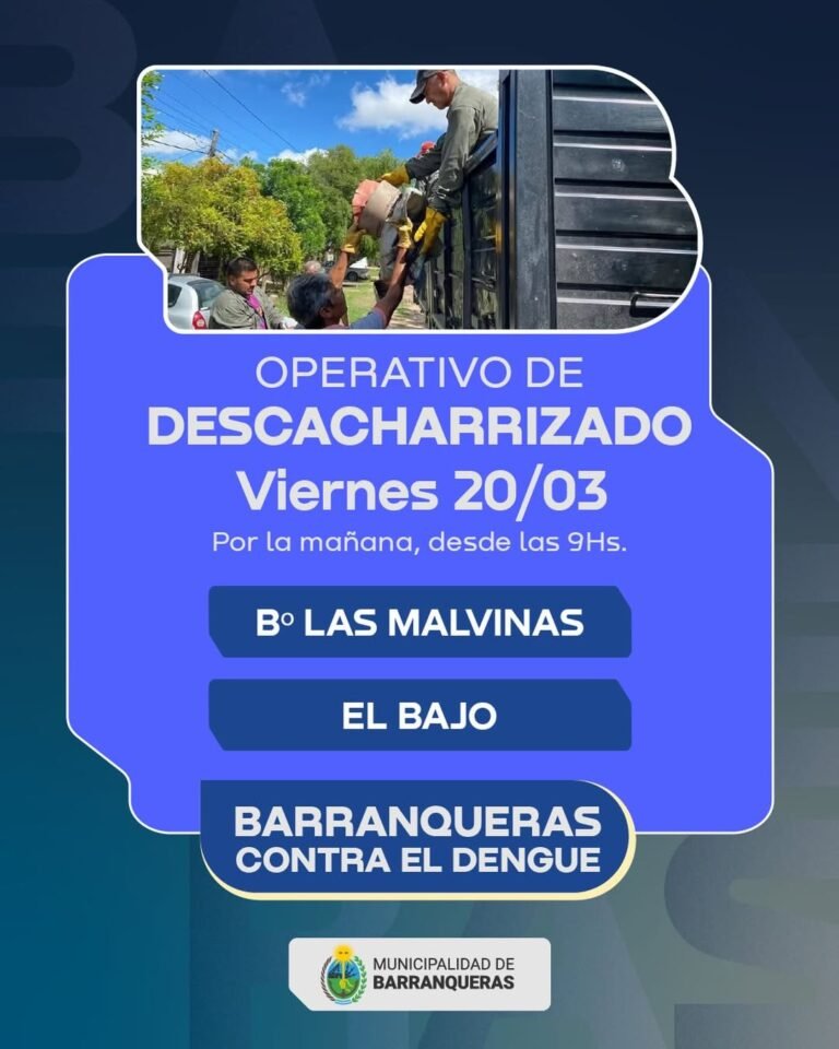 𝑺𝒆 𝒗𝒊𝒆𝒏𝒆 𝒖𝒏 𝒏𝒖𝒆𝒗𝒐 𝒐𝒑𝒆𝒓𝒂𝒕𝒊𝒗𝒐 𝒅𝒆 𝑫𝒆𝒔𝒄𝒂𝒄𝒉𝒂𝒓𝒓𝒊𝒛𝒂𝒅𝒐…