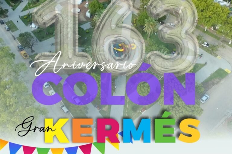 Colón celebrará su 163° aniversario con acto protocolar y una gran kermés para toda la comunidad