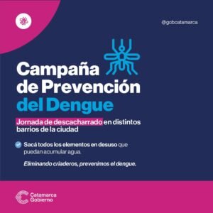 Entre todos podemos prevenir el Dengue…