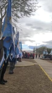 En una mañana de muchas emociones y sentimientos, todos juntos entonamos las estrofas de nuestro Himno Nacional Argentino, en presencia de l…