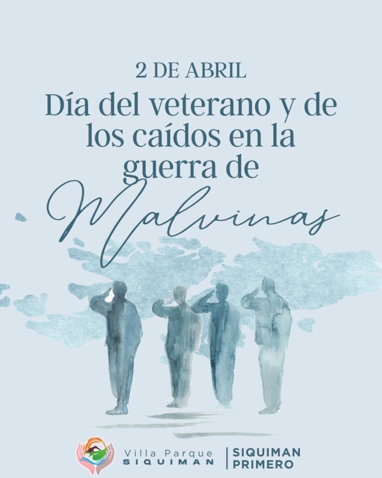 En el Día del Veterano y de los Caídos en la Guerra de Malvinas, rendimos homenaje a quienes defendieron nuestra patria con valor y compromi…
