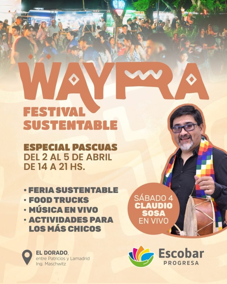 FESTIVAL WAYRA EN ING. MASCHWITZ…