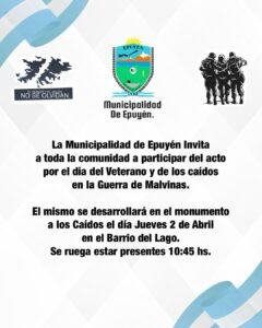 Acto 2 de Abril….