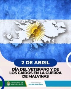 DÍA DEL VETERANO Y DE LOS CAÍDOS EN LA GUERRA DE MALVINAS…