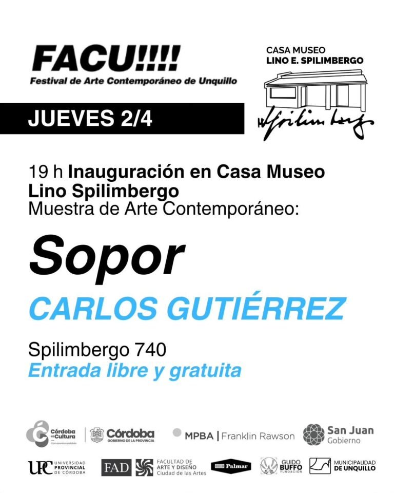 INAUGURACIÓN EN SPILIMBERGO…