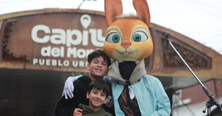 Capilla del Monte celebró Pascuas con juegos en la Calle Techada…