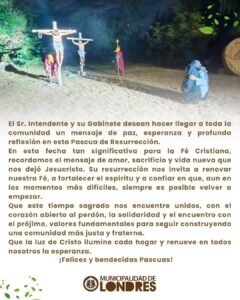 En esta Pascua, renovamos la esperanza y el compromiso de caminar juntos como comunidad….