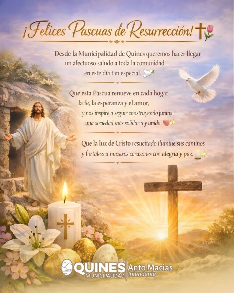 ¡Felices Pascuas de Resurrección!…