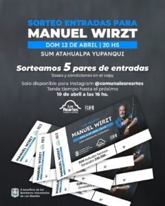 SORTEO | MANUEL WIRZT EN LOS REARTES…