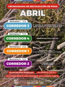 CRONOGRAMA DE RECOLECCIÓN DE PODA…