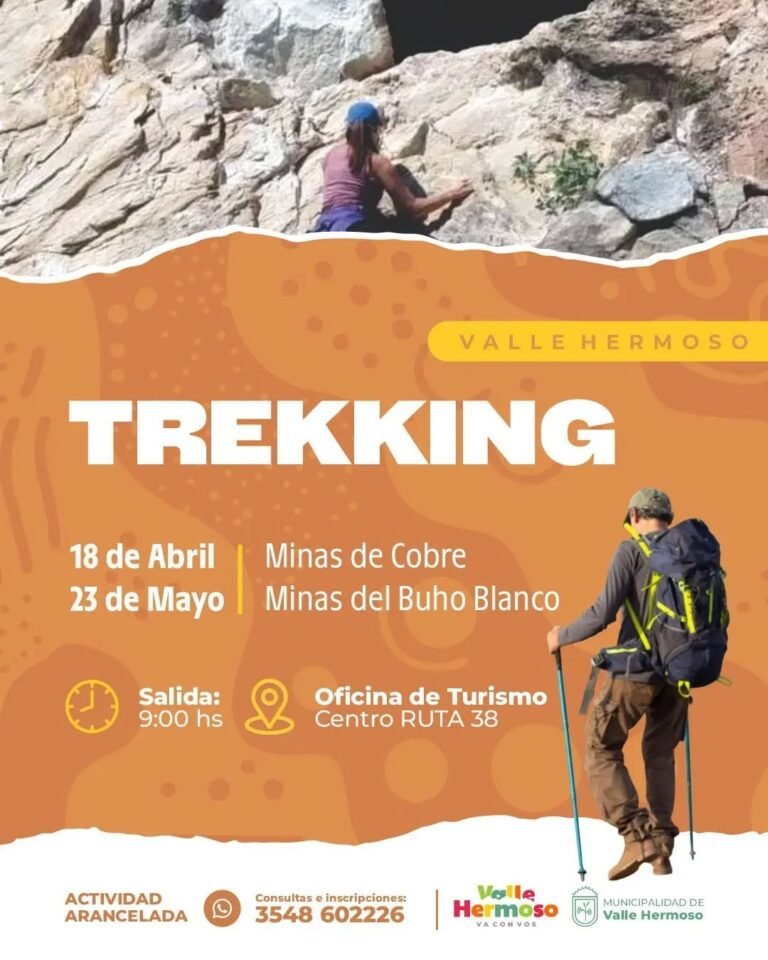 Trekking en Valle Hermoso…