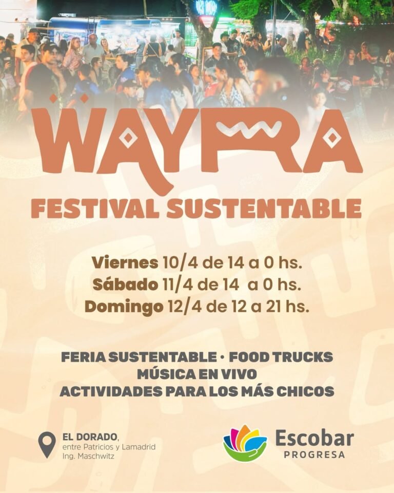 FESTIVAL WAYRA EN ING. MASCHWITZ…