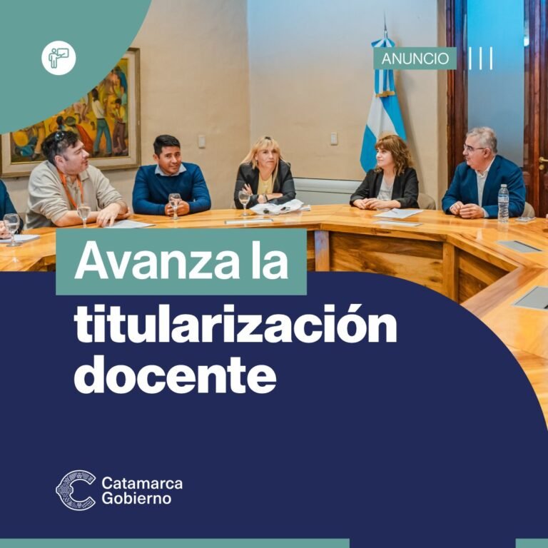 Un paso clave hacia la estabilidad docente…