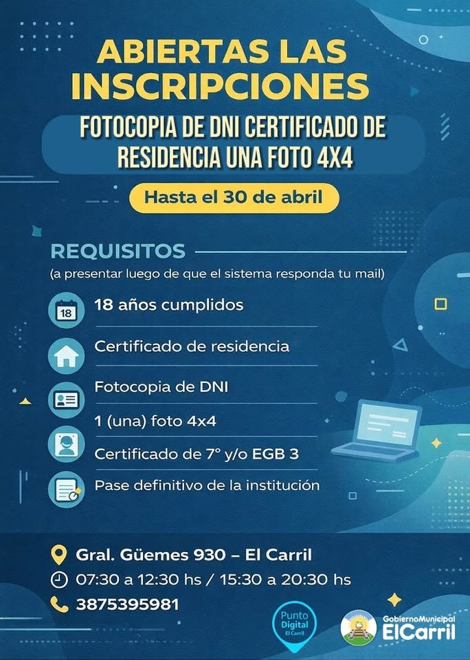 Más info