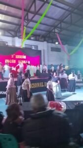 Baile de apertura de la II Edición del Fogón Criollo en el Banano