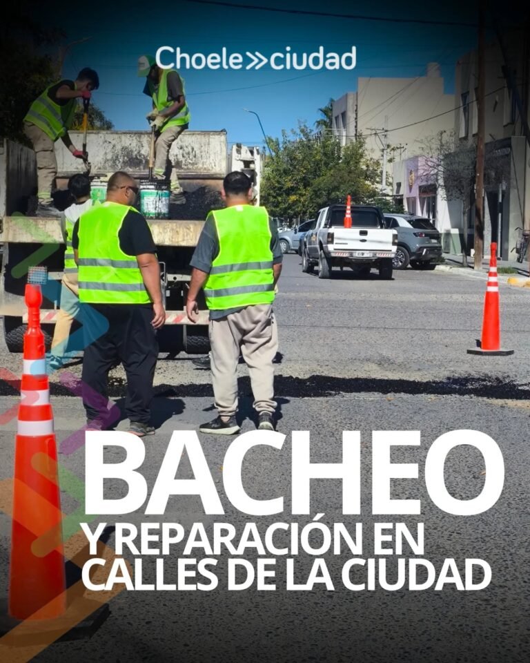 Esta tarde: Operativo bacheo….