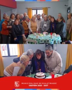 Festejos de cumpleaños en el Taller de la Memoria…