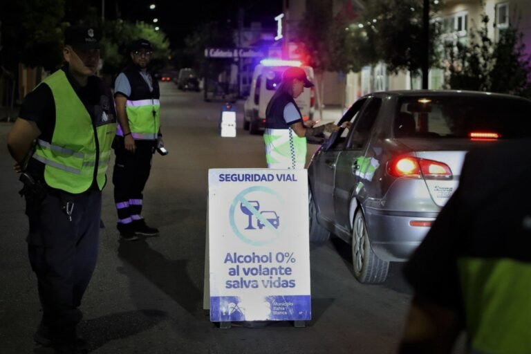 Operativos de seguridad vial…