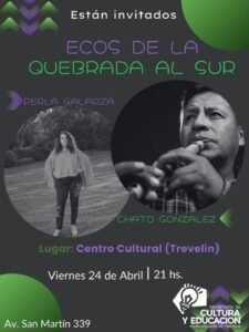 “ECOS DE LA QUEBRADA AL SUR” LLEGA A TREVELIN…