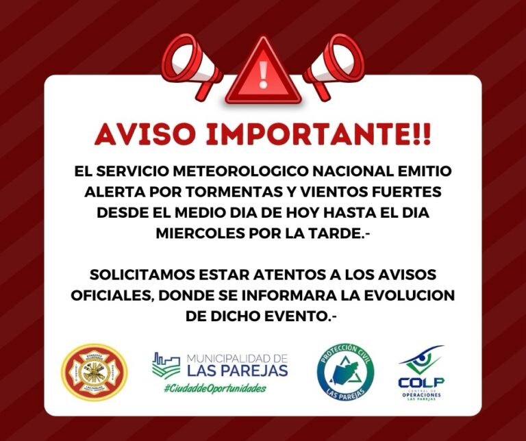 INFORMACIÓN METEOROLÓGICA…