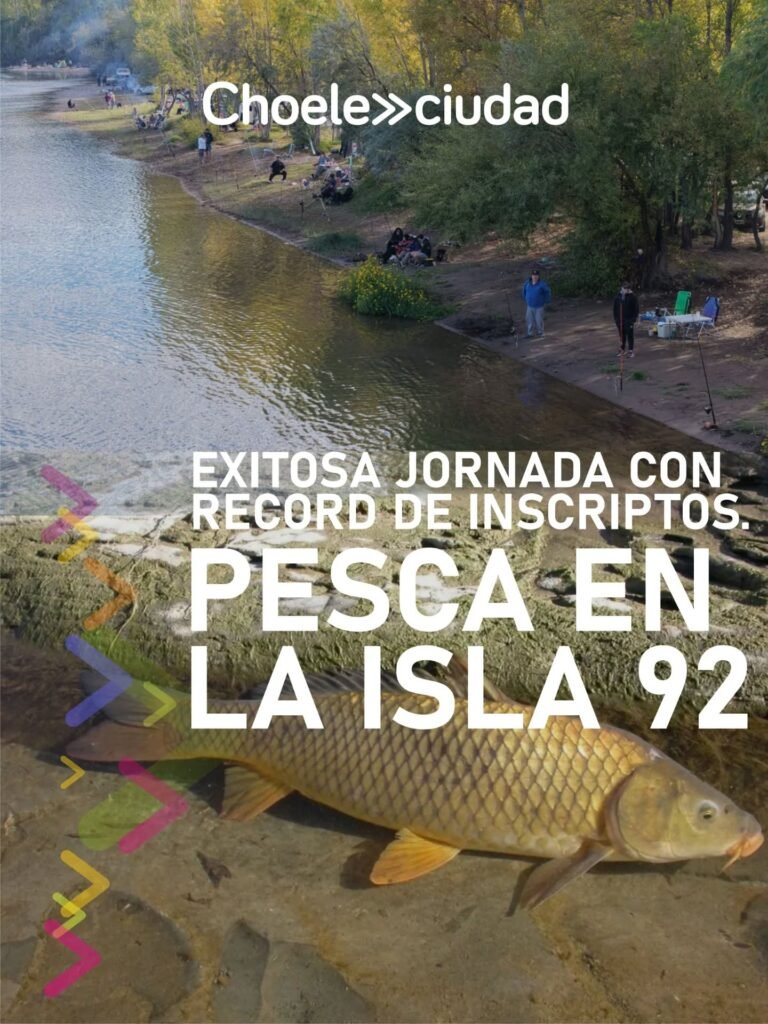 Récord de participación en el concurso de pesca en la Isla 92!…