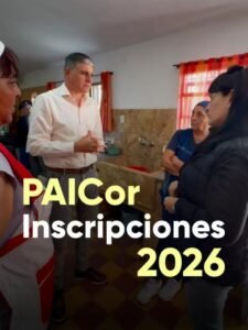 Acompañamos a las familias en el acceso al programa PAICor, para que más estudiantes puedan contar con el aporte nutricional necesario duran…