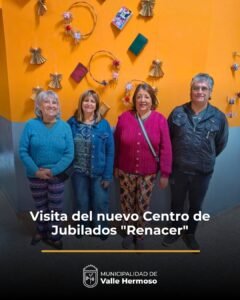 Recibimos la visita de integrantes del Nuevo Centro de Jubilados de Valle Hermoso “Renacer”…