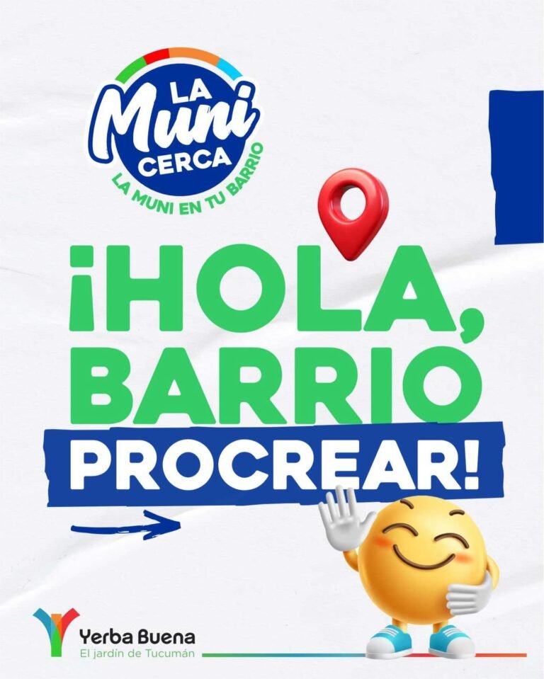 LA MUNI CERCA TUYO, LA MUNI EN TU BARRIO…