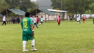 El intendente Julio Bravo participó del inicio de la Liga Municipal de Fútbol Infantil – Edición 2026, un evento que vuelve a llenar de aleg…
