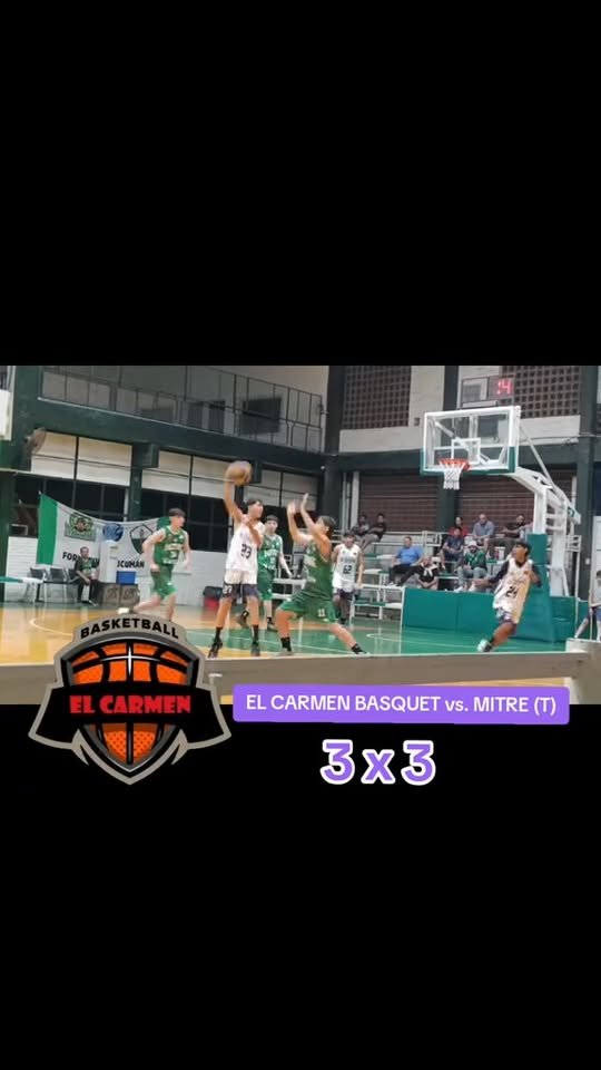 3×3 El Carmen Basquet vs. MITRE