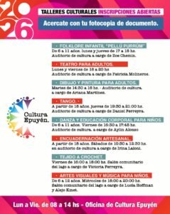 Talleres Culturales 2026….