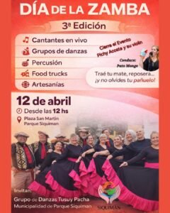 3ª Edición – Día de la Zamba…