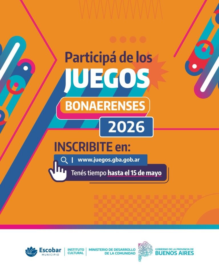 ¡JUEGOS BONAERENSES 2026!…