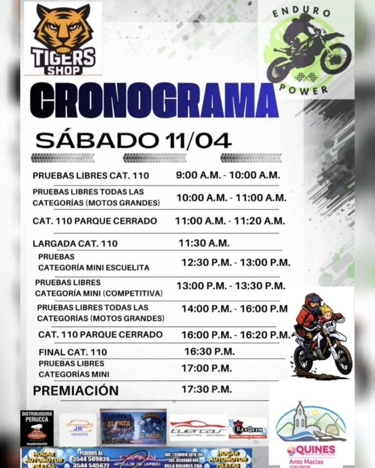 ¡Se viene un fin de semana a pura adrenalina!…