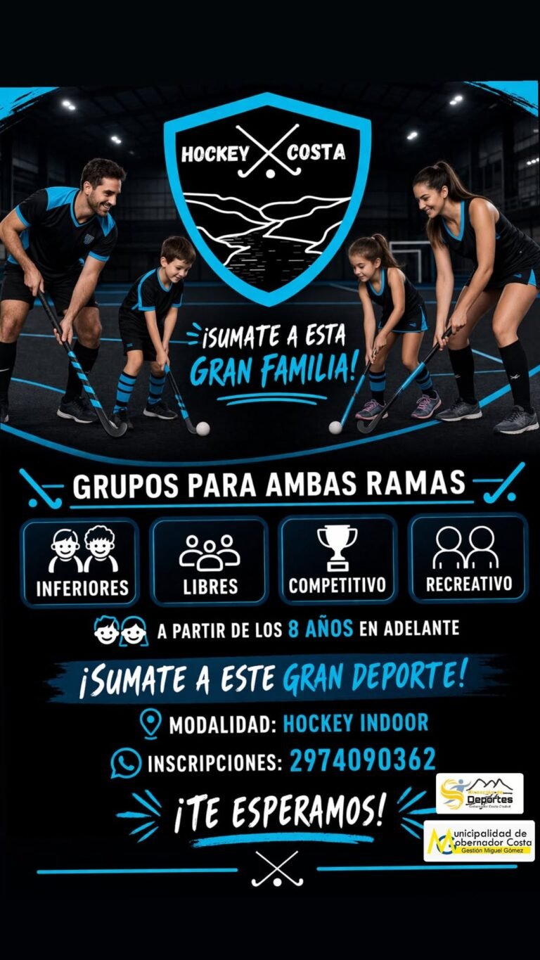 ¡Sumate al Hockey Costa!…